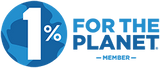 1% for the Planet sustainability badge.