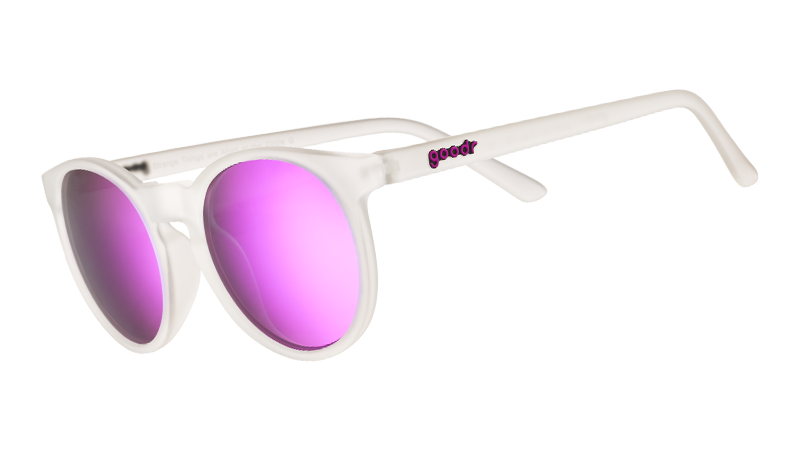 Translucent & Clear Frame Sunglasses