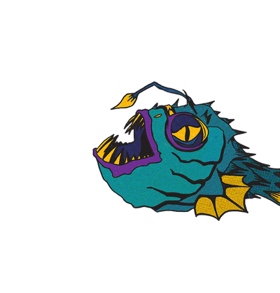Colorful dragon-like creature illustration on a white background