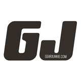 gear junkie black and white logo